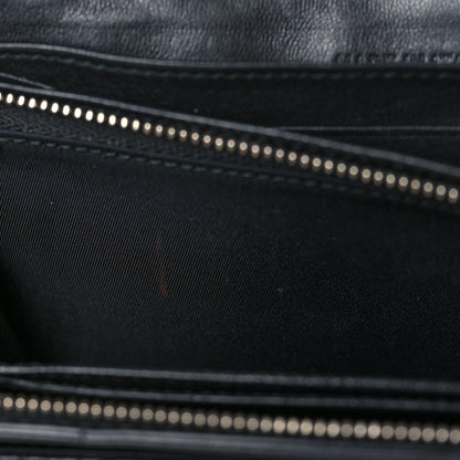 Christian Dior Lambskin Cannage Miss Dior Chain Wallet Black 13 of 14