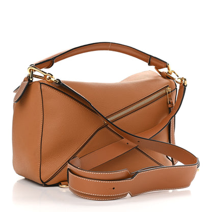 Loewe Calfskin Medium Puzzle Bag Light Caramel 3 of 10