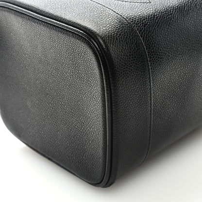 Chanel Caviar Vanity Cosmetic Case Black 9 of 9