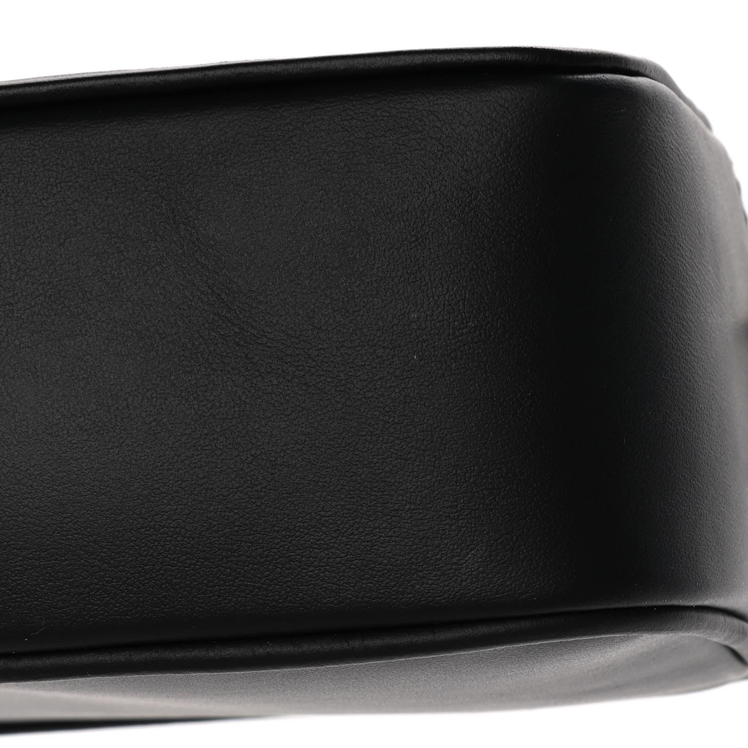 Fendi Vitello Century Bi-Color FF 1974 Embossed Mini Camera Case Maya Black 13 of 16