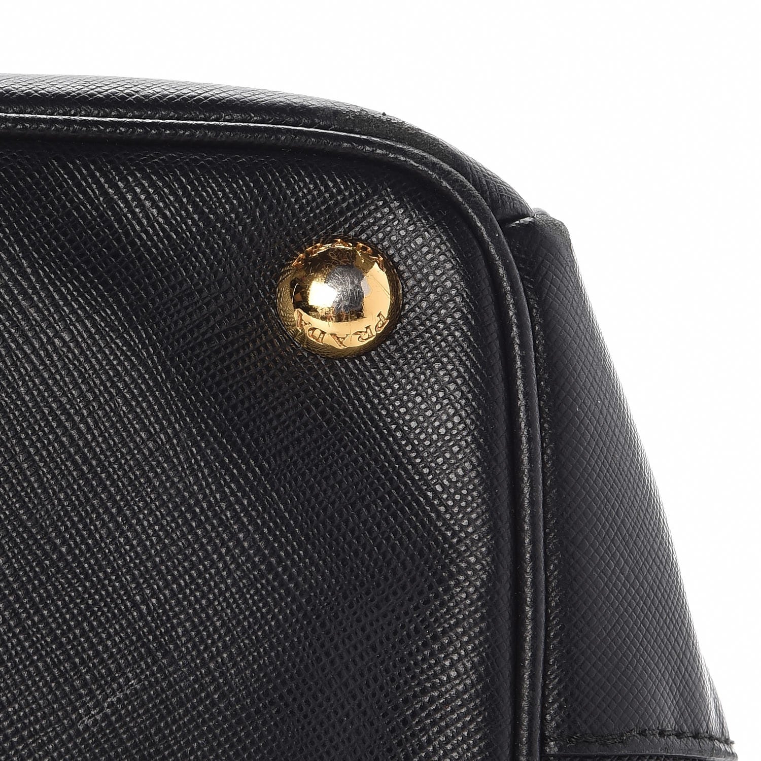 Prada Saffiano Medium Galleria Double Zip Tote Black 17 of 22