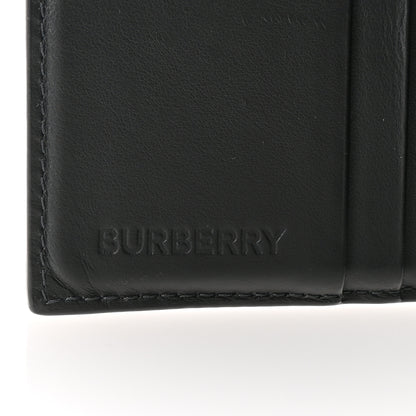 Burberry Charcoal Check Calfskin Bi-Fold Wallet 6 of 8