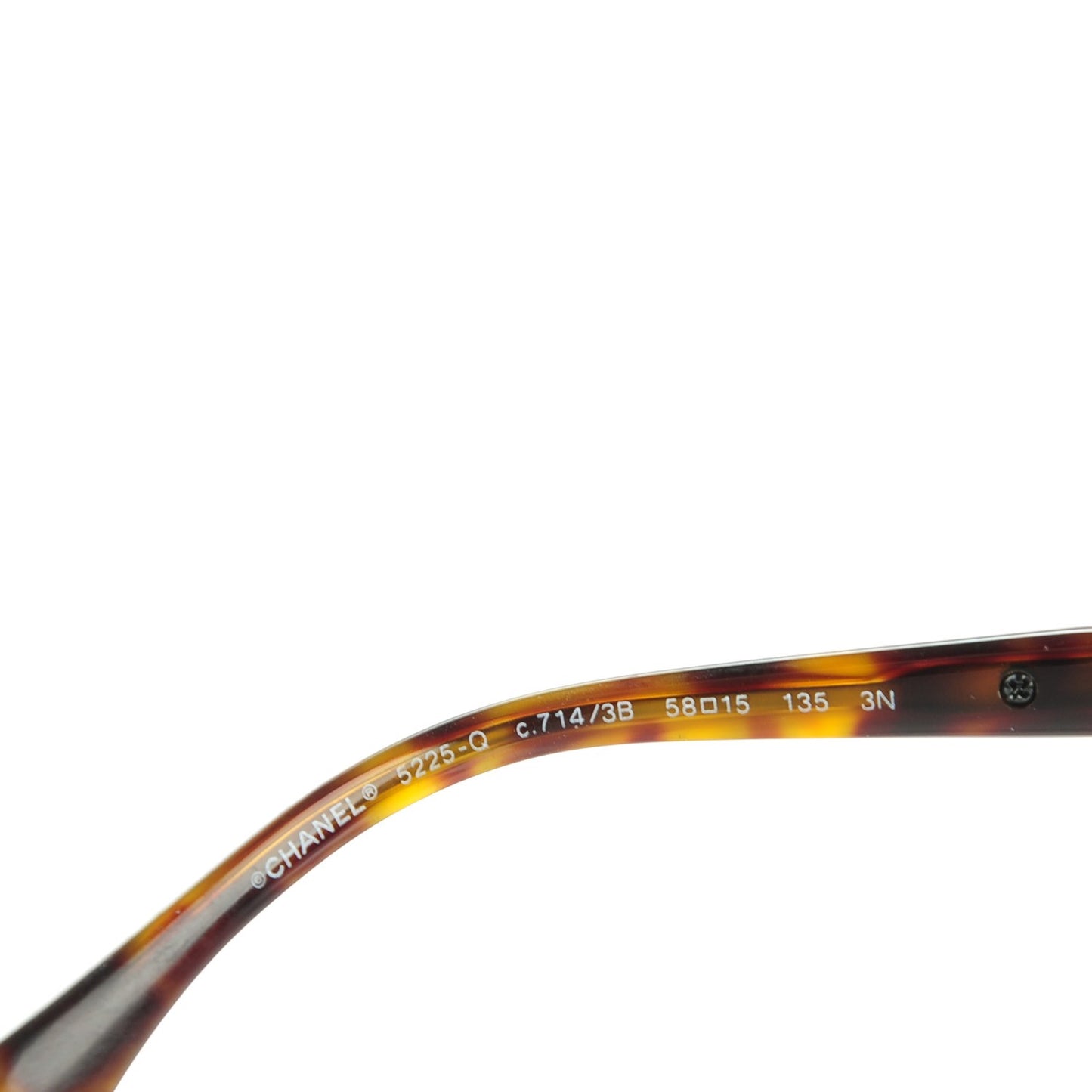 Quilted CC Sunglasses 5225Q Tortoise