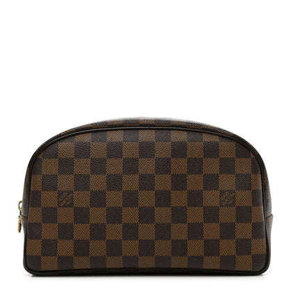 Louis Vuitton Damier Ebene Toiletry Bag 25 1 of 7