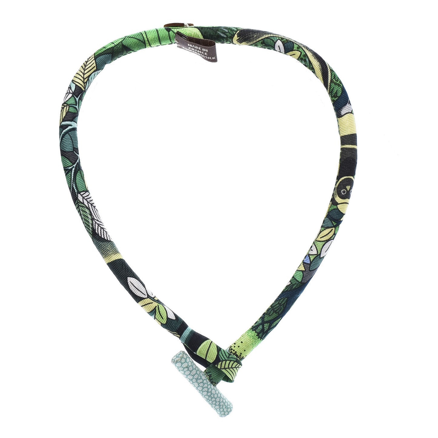 Silk Collier En Soie Petit H Necklace