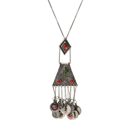 Saint Laurent Hedi Necklace Silver 1 of 5