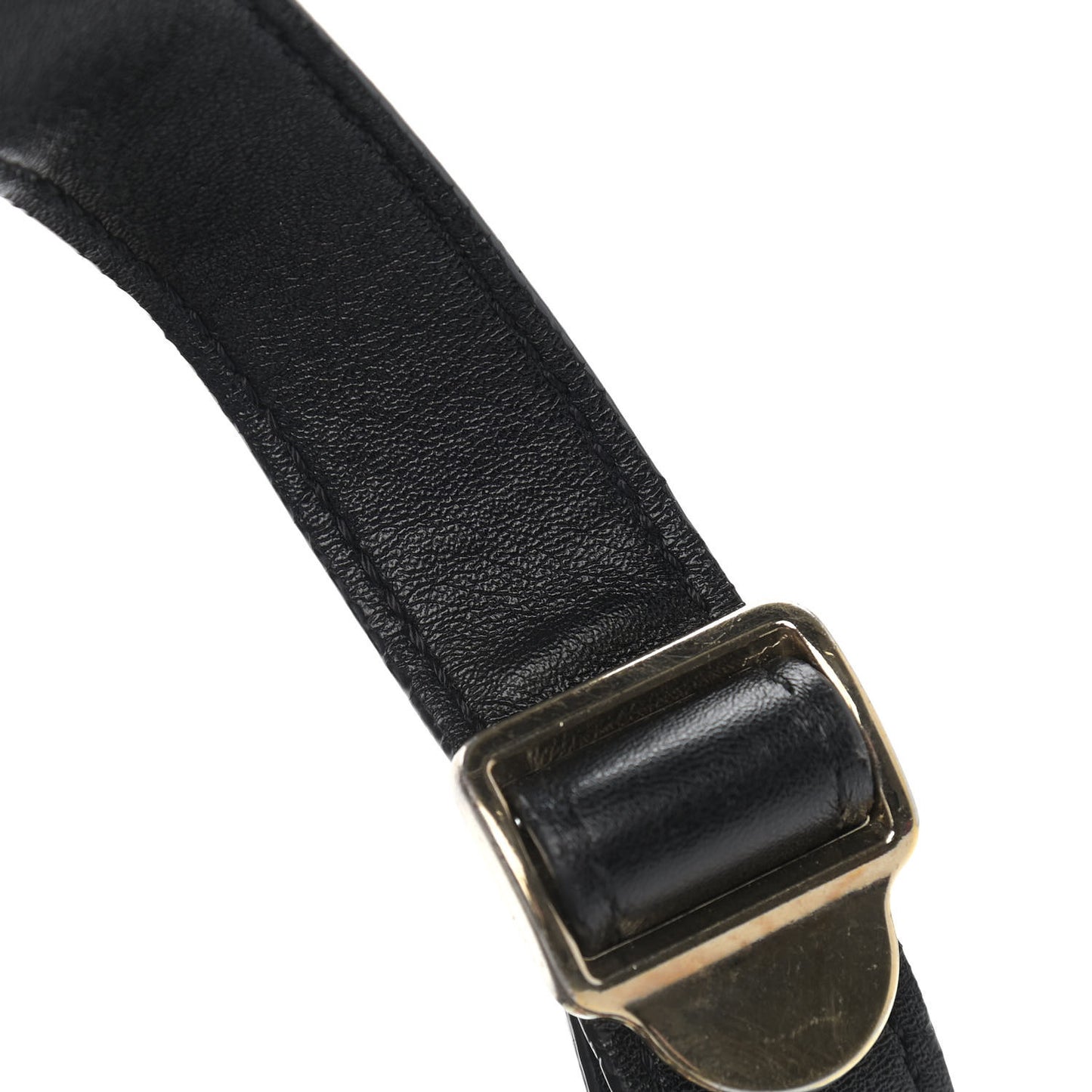 Nylon Calfskin Magnolia and Moth Print Backpack Black