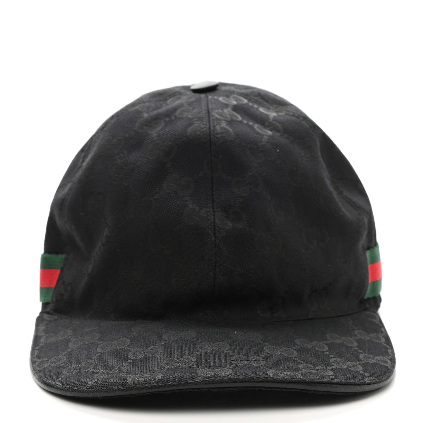 Monogram Web Baseball Hat M Black