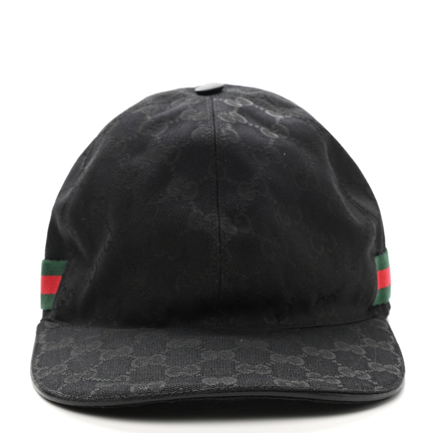 Gucci Monogram Web Baseball Hat M Black 3 of 10