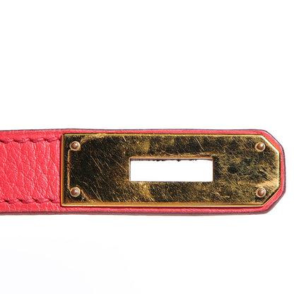 Hermes Taurillon Clemence Kelly Retourne 35 Bougainvillea 11 of 26