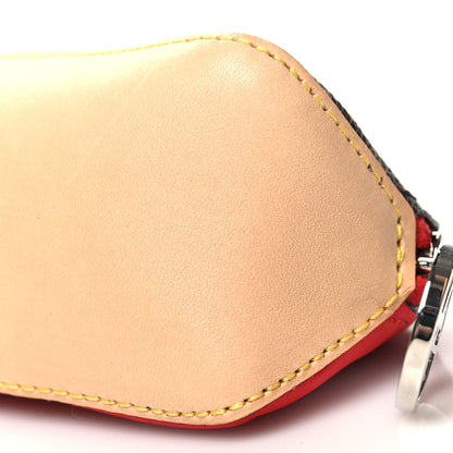 Louis Vuitton Monogram Elizabeth Pencil Pouch Red 9 of 10