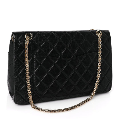 Chanel Aged Calfskin Quilted 2.55 Reissue 227 Flap Black 2 of 10