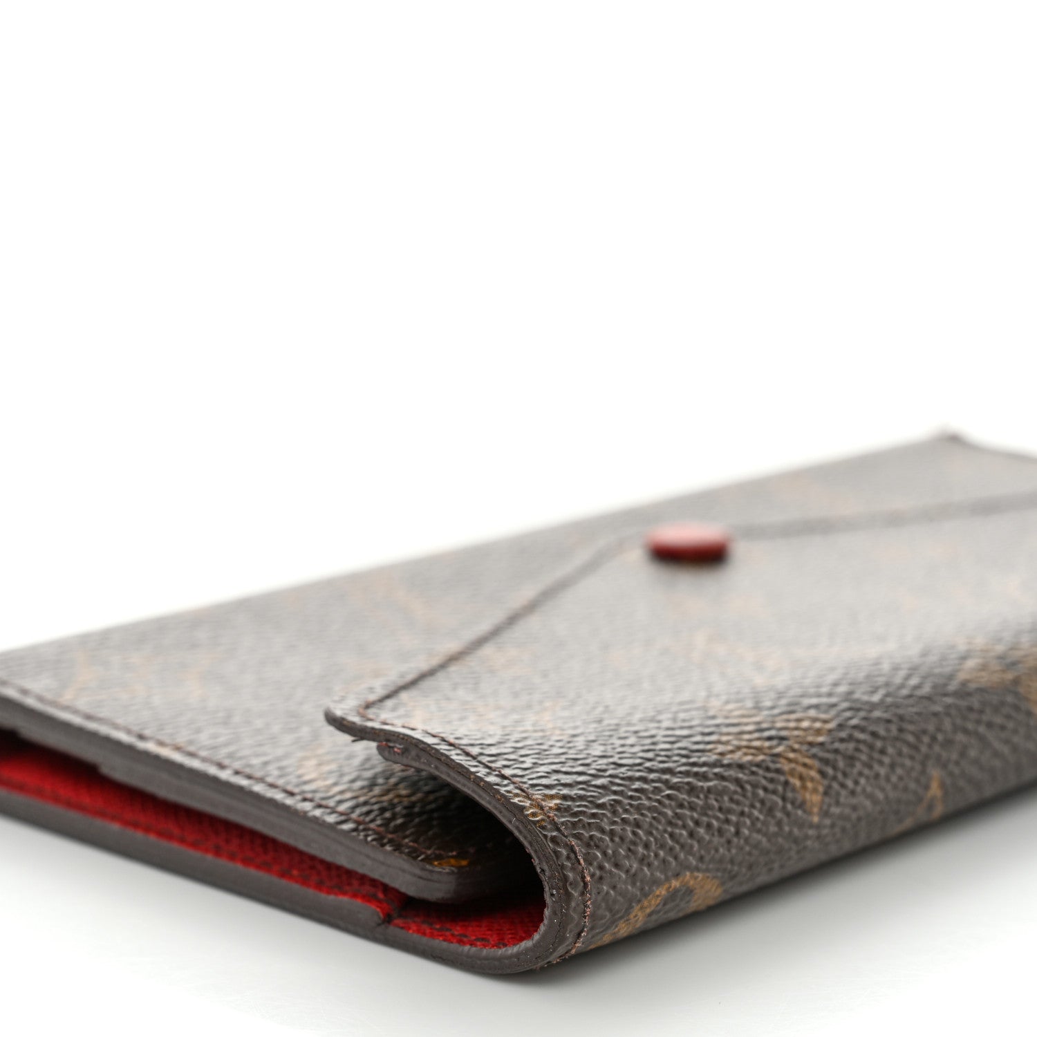 Louis Vuitton Monogram Josephine Wallet Red 11 of 13