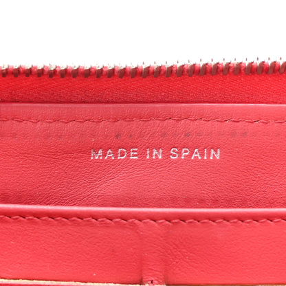 Chanel Caviar Quilted Large Gusset Zip Around Wallet Pink 7 of 7