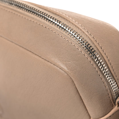 Saint Laurent Lambskin Monogram Small Lou Camera Bag Dark Beige 13 of 14