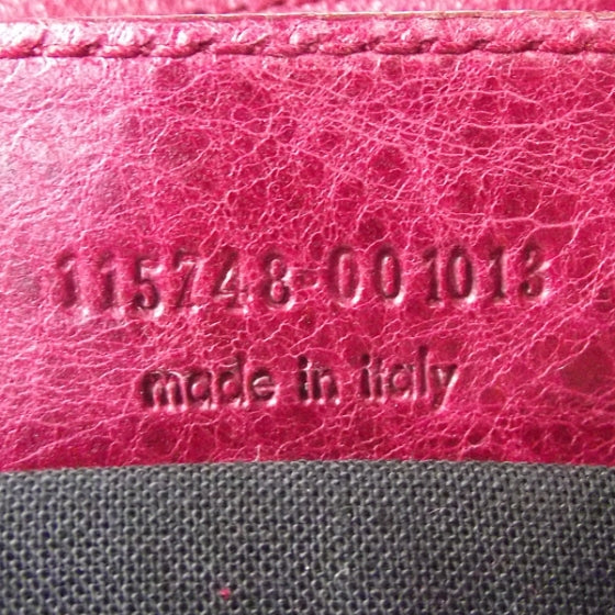 Balenciaga Agneau City Pourpre 11 of 12