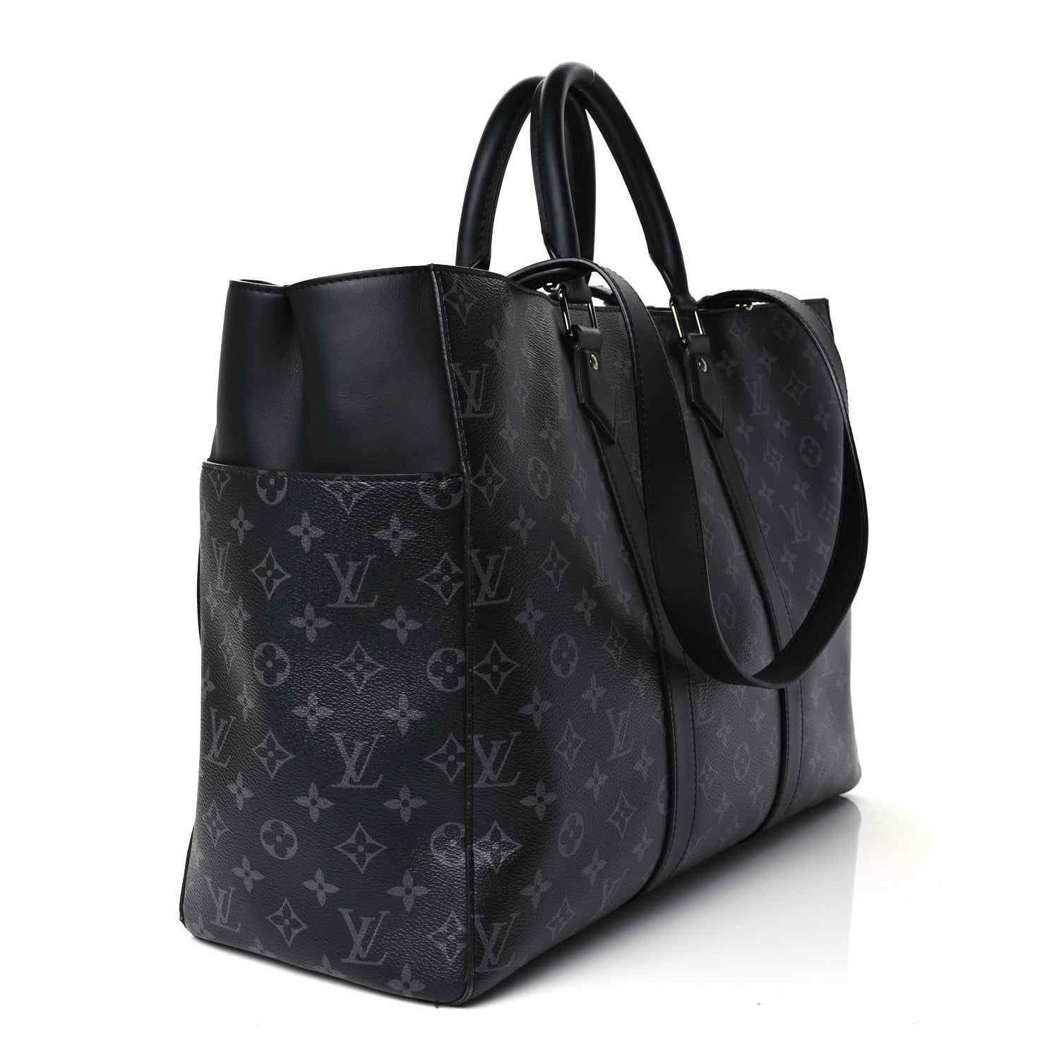 Louis Vuitton Monogram Eclipse Sac Plat 24H 2 of 8