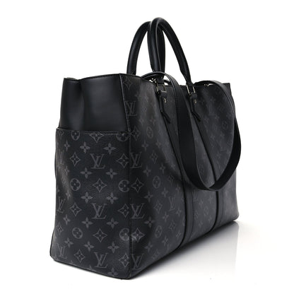 Louis Vuitton Monogram Eclipse Sac Plat 24H 2 of 8