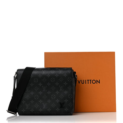 Louis Vuitton Monogram Eclipse District PM Black 10 of 10