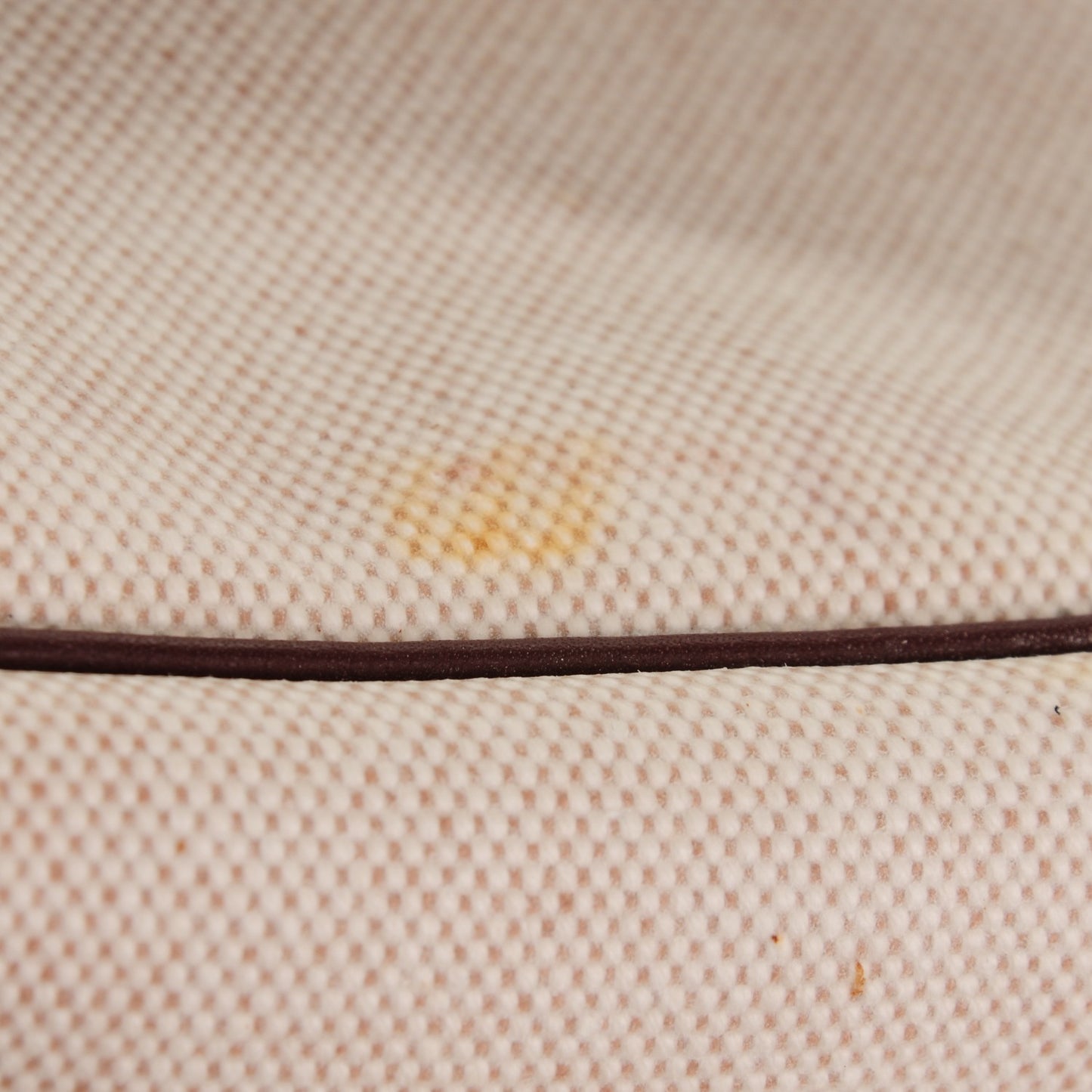 Taurillon Clemence Toile Victoria 50 Ecru Havane