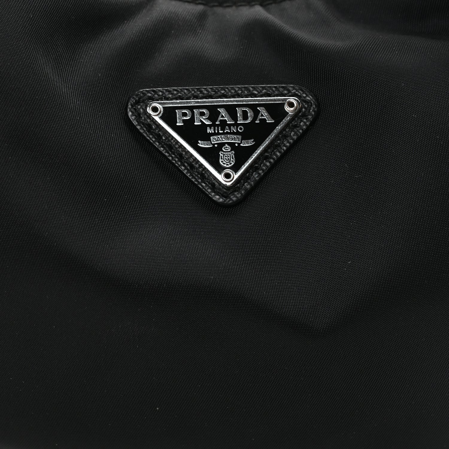 Prada Tessuto Nylon Saffiano Re-Edition 2006 Shoulder Bag Black 8 of 10