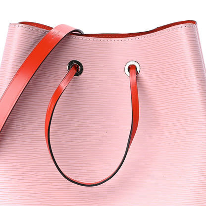 Louis Vuitton Epi NeoNoe BB Rose Ballerine 6 of 9