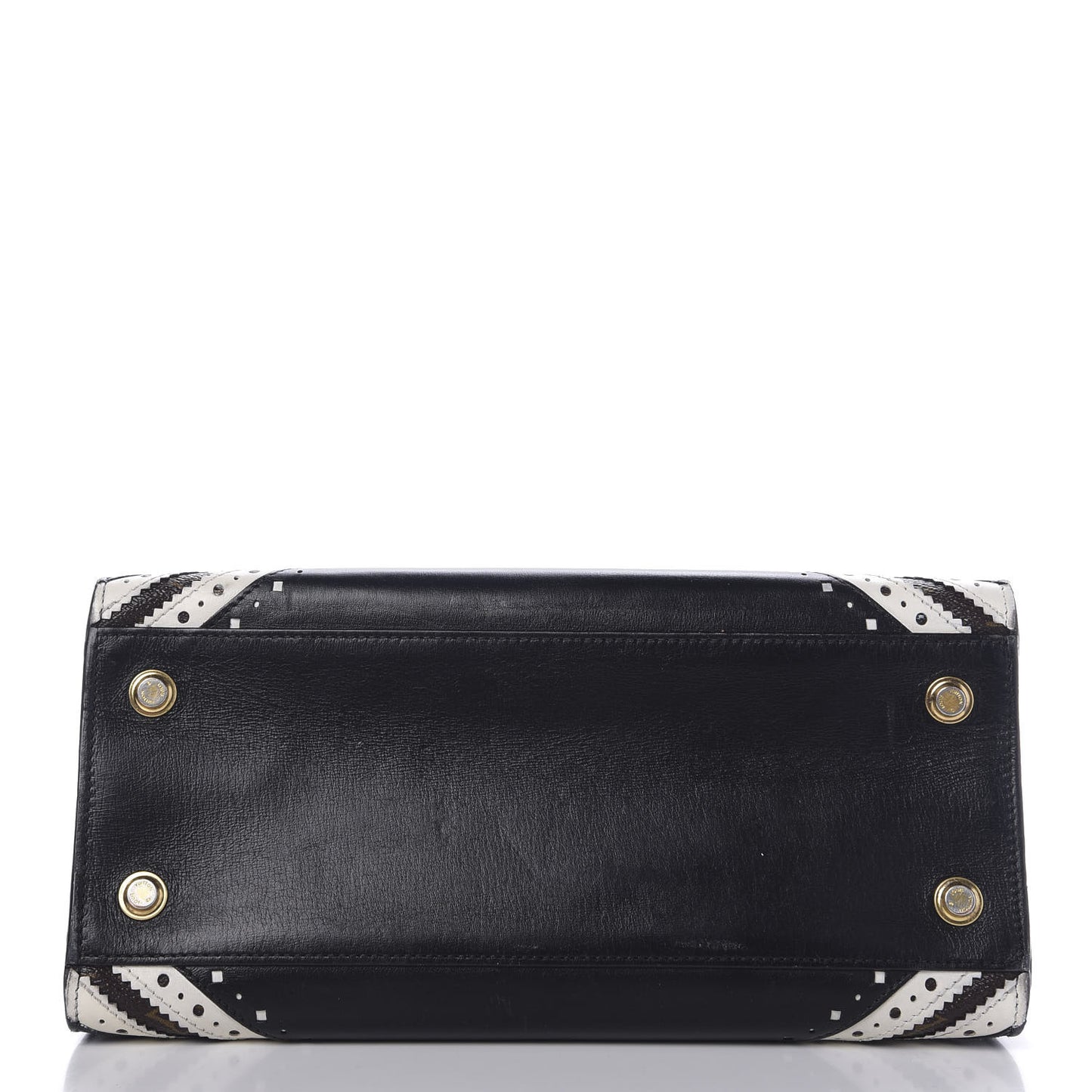 Reverse Monogram Brogue City Steamer MM Bag