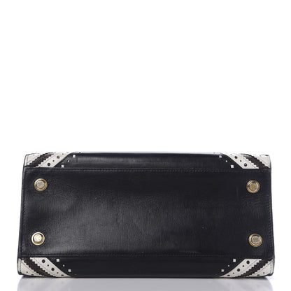 Louis Vuitton Reverse Monogram Brogue City Steamer MM Bag 10 of 11