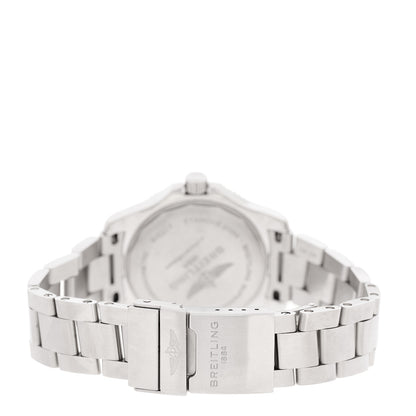 Breitling Stainless Steel 36mm Super Ocean Chronometer Automatic Watch White A17316 3 of 4