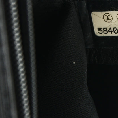 Chanel Grosgrain Quilted Mini Square Flap Black 7 of 7