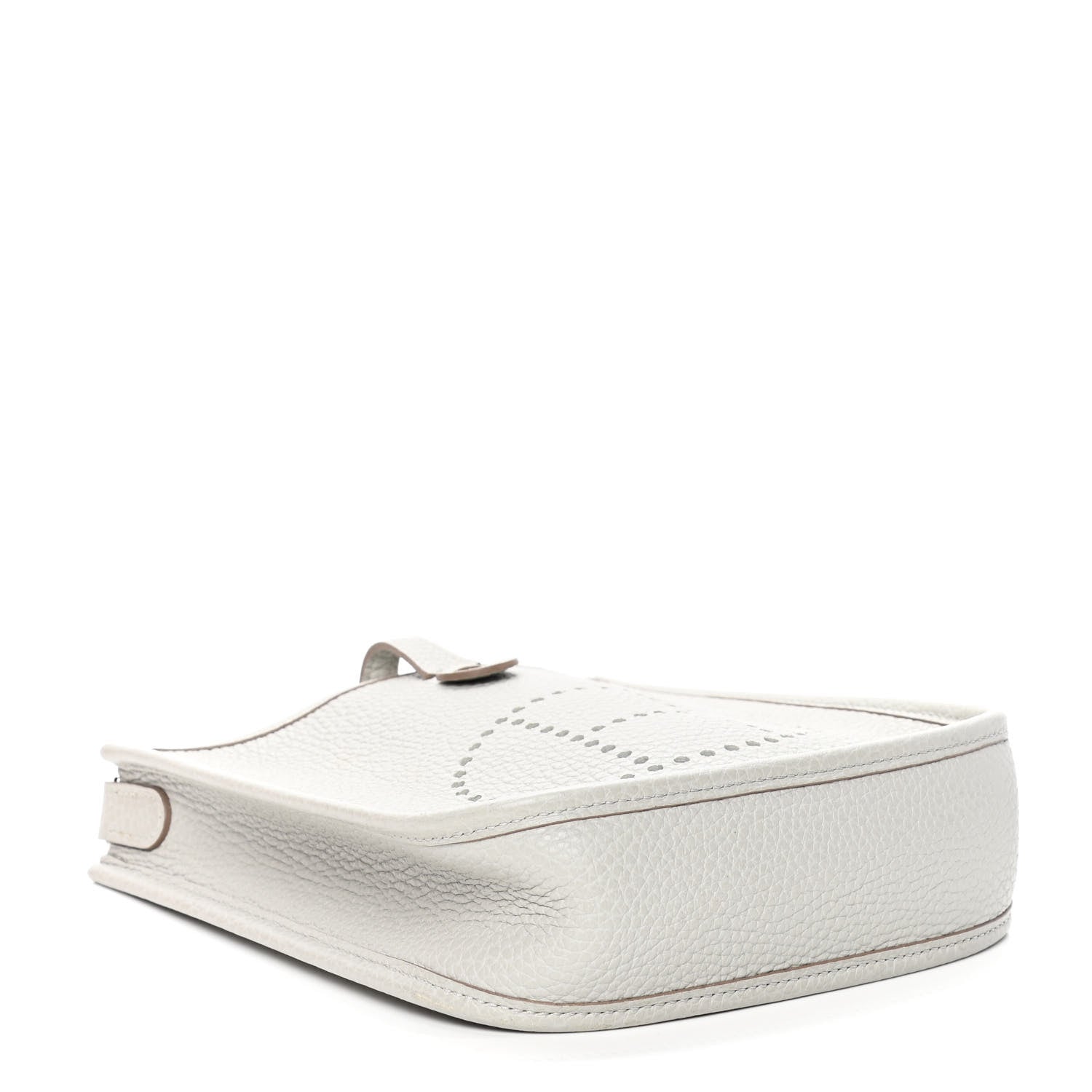 Hermes Taurillon Clemence Amazone Evelyne TPM Gris Perle Etain 3 of 4