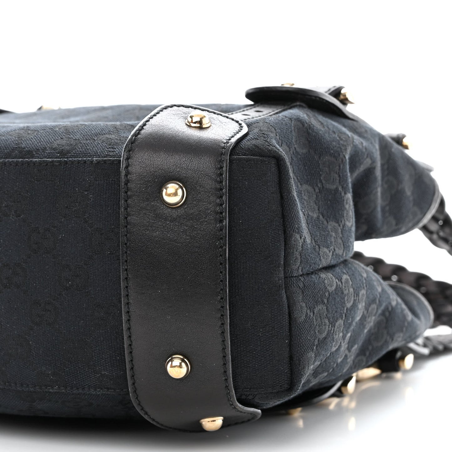 Monogram Small Pelham Shoulder Bag Black