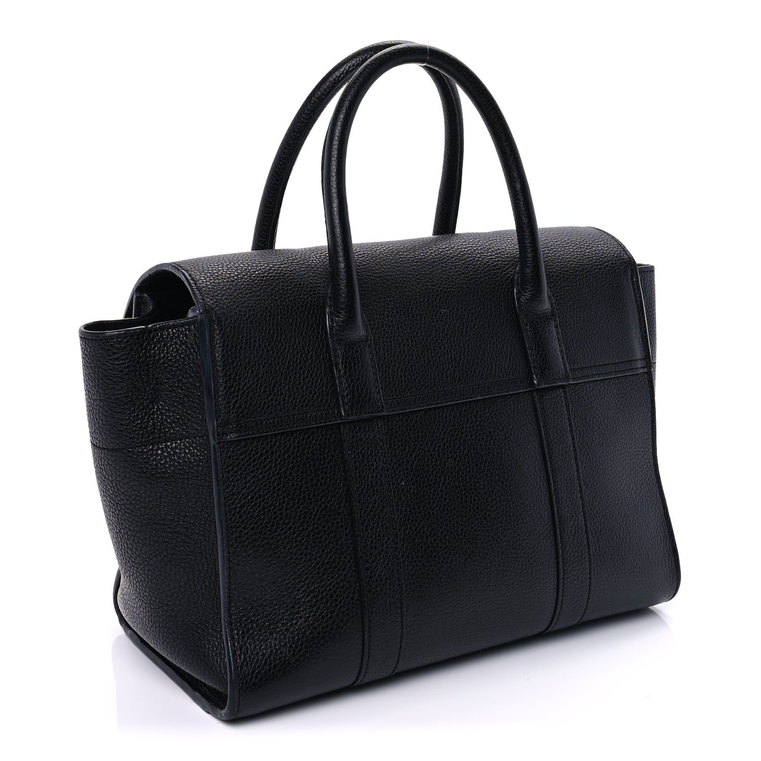 Mulberry Small Classic Grain Bayswater  Black 2 of 8