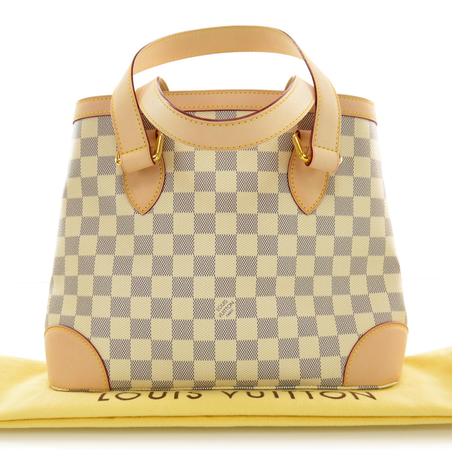 Louis Vuitton Damier Azur Hampstead PM 3 of 8