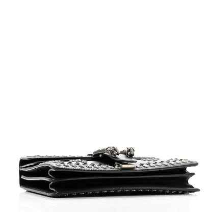 Gucci Calfskin Studded Small Dionysus Shoulder Bag Black 4 of 7