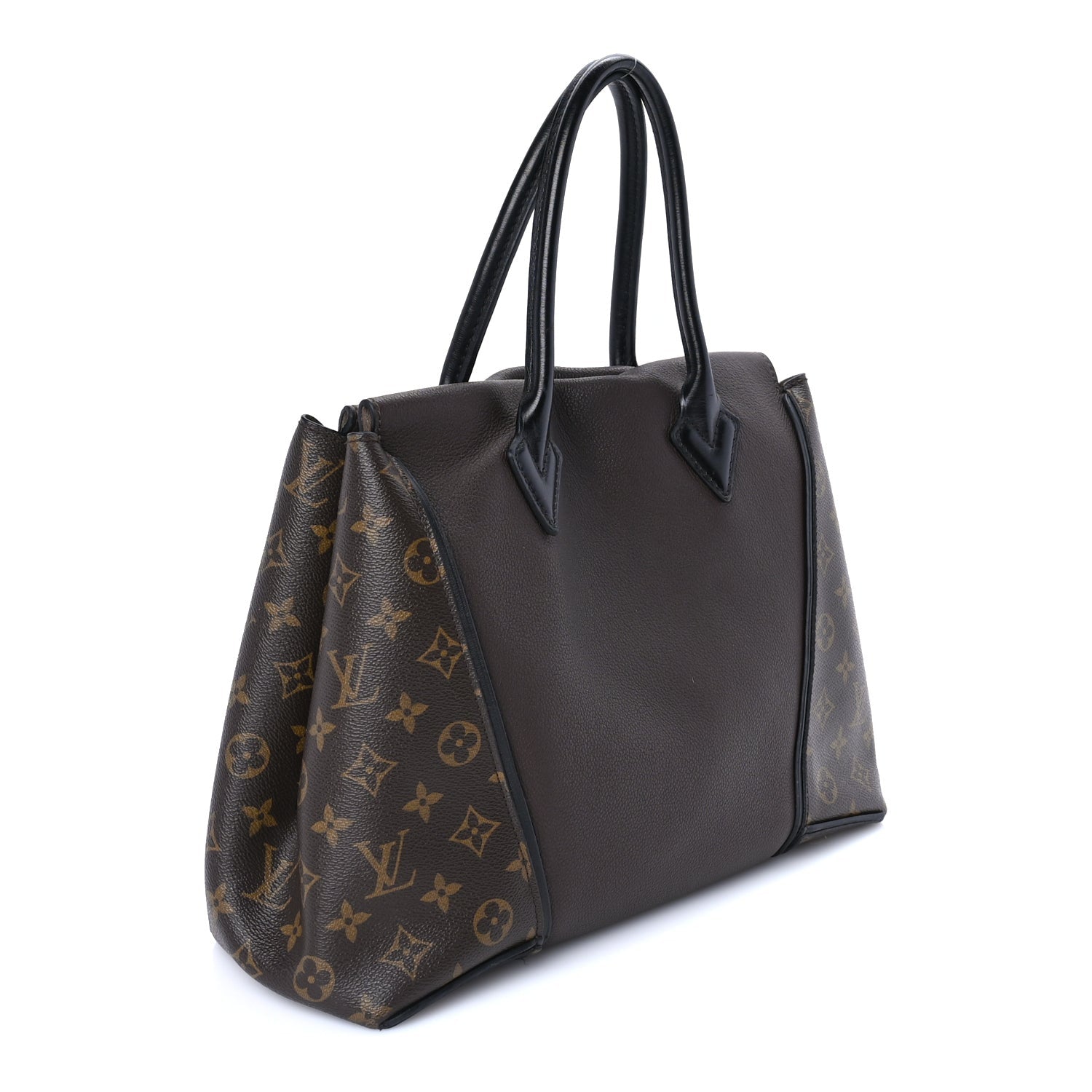 Louis Vuitton Veau Cachemire Monogram Tote W PM  Chocolate 2 of 7