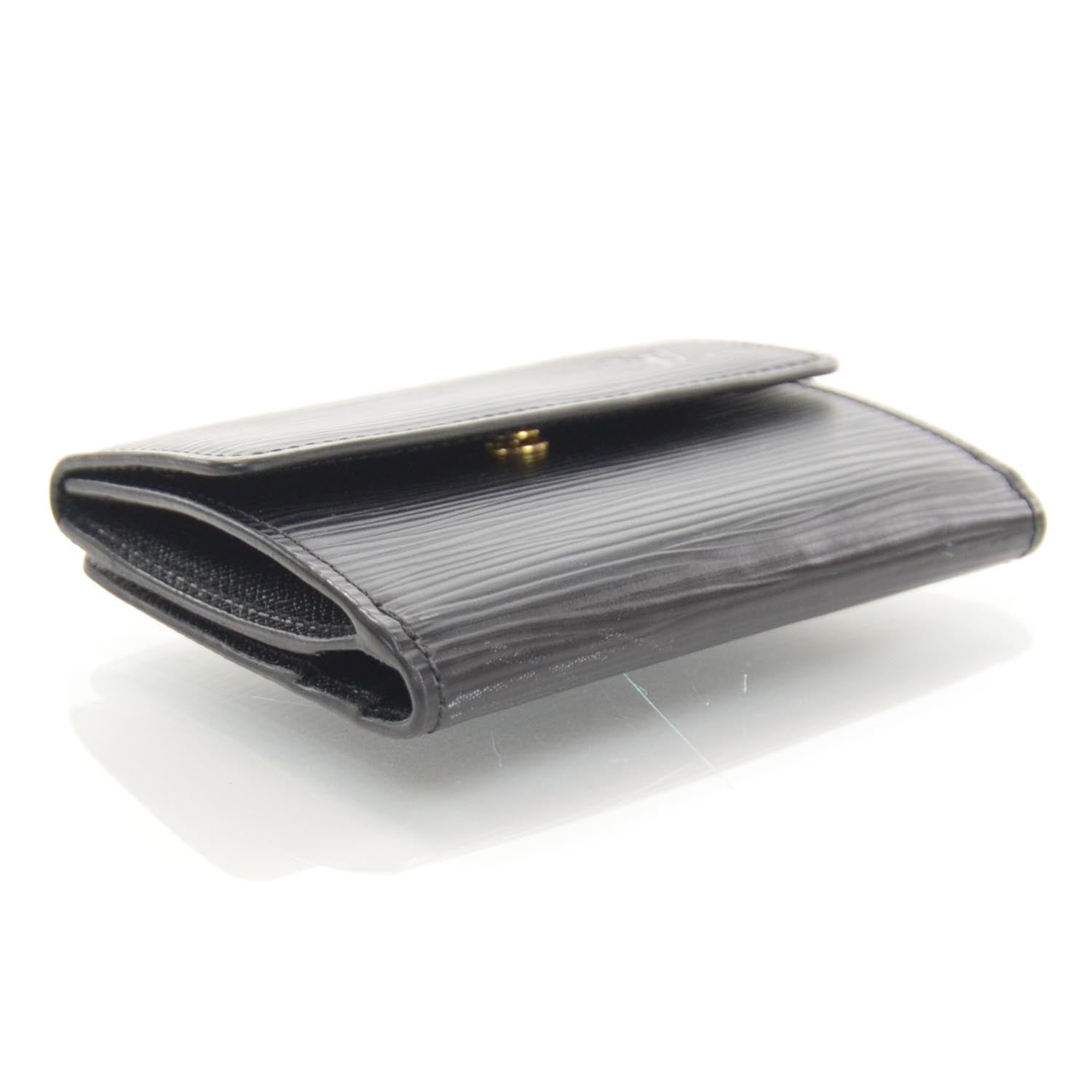 Louis Vuitton Epi Ludlow Wallet Black 4 of 8