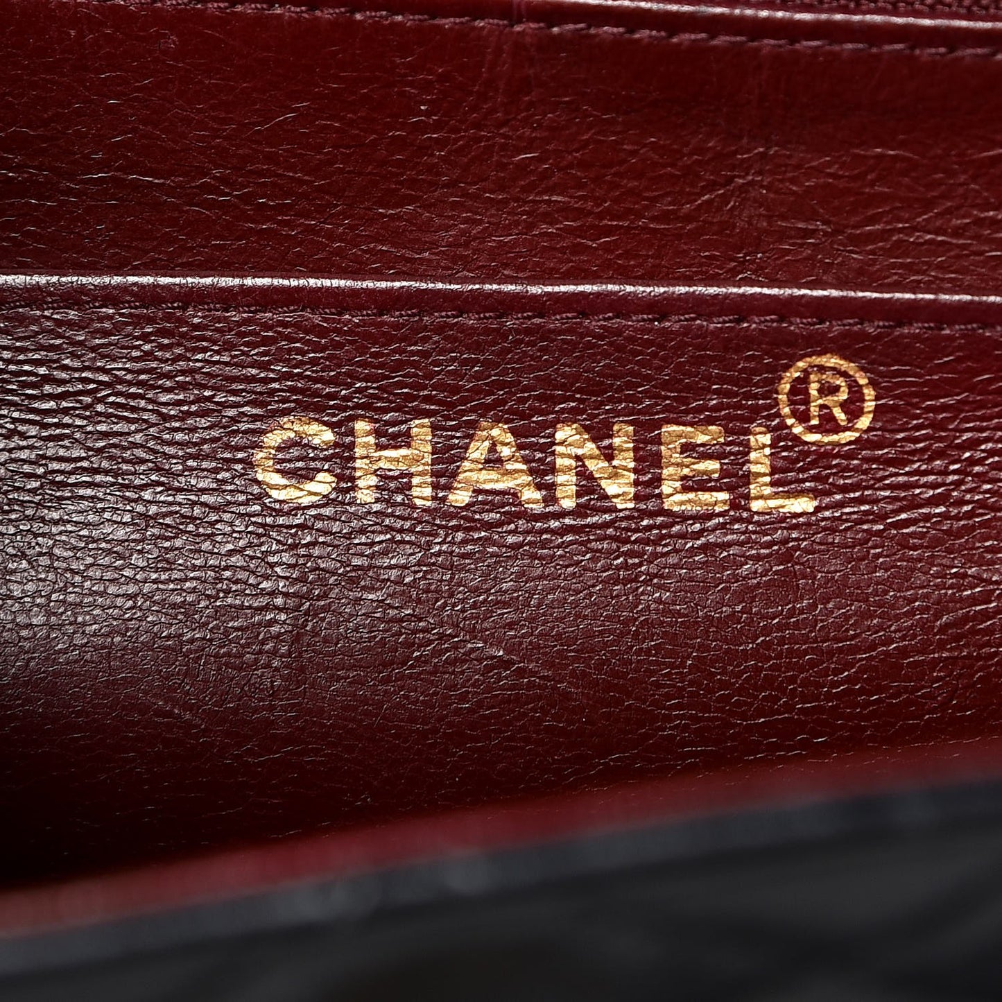 Lambskin Quilted XL Jumbo Single Flap Black