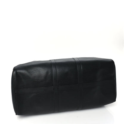 Louis Vuitton Epi Keepall 45  Black 3 of 8