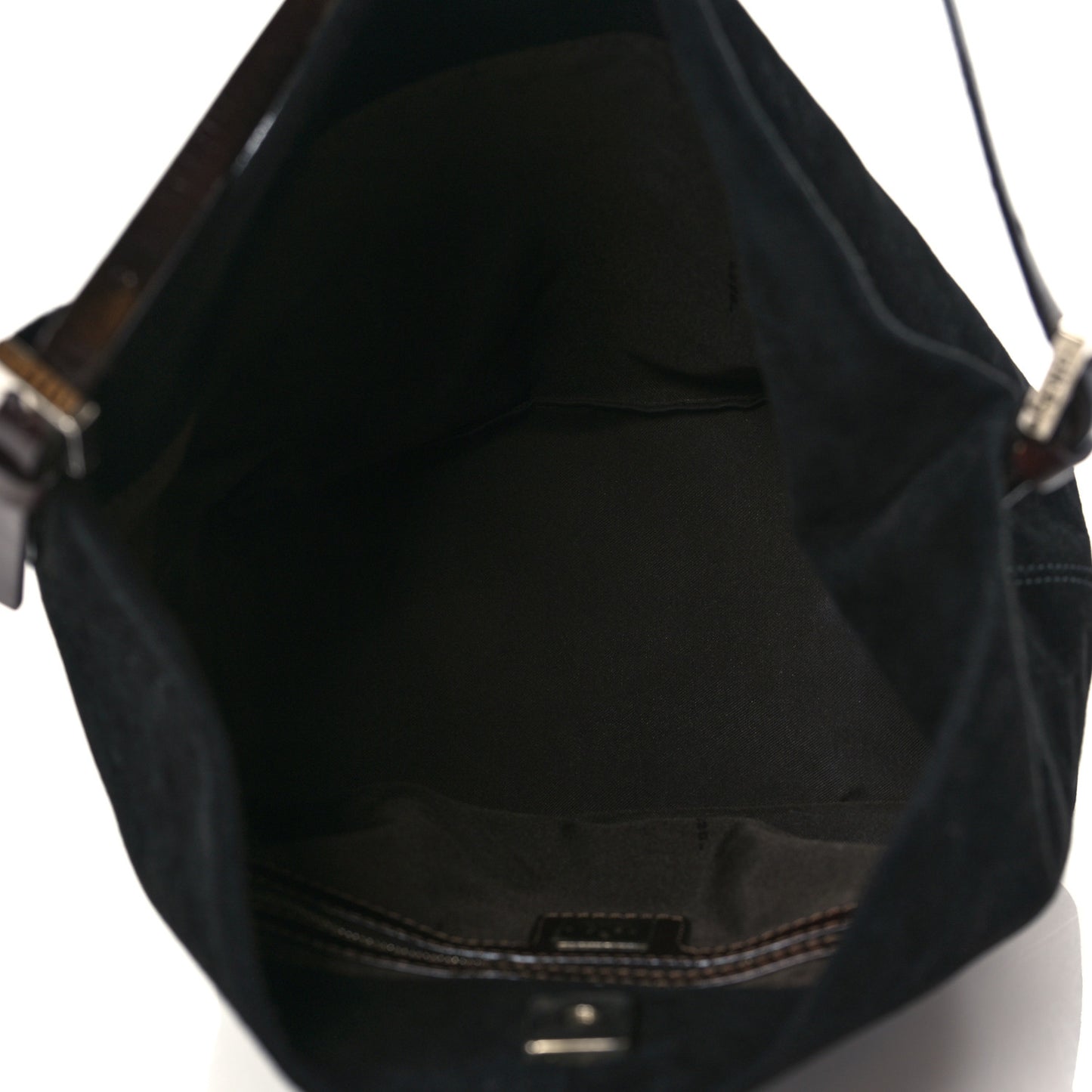 Suede Hobo Black