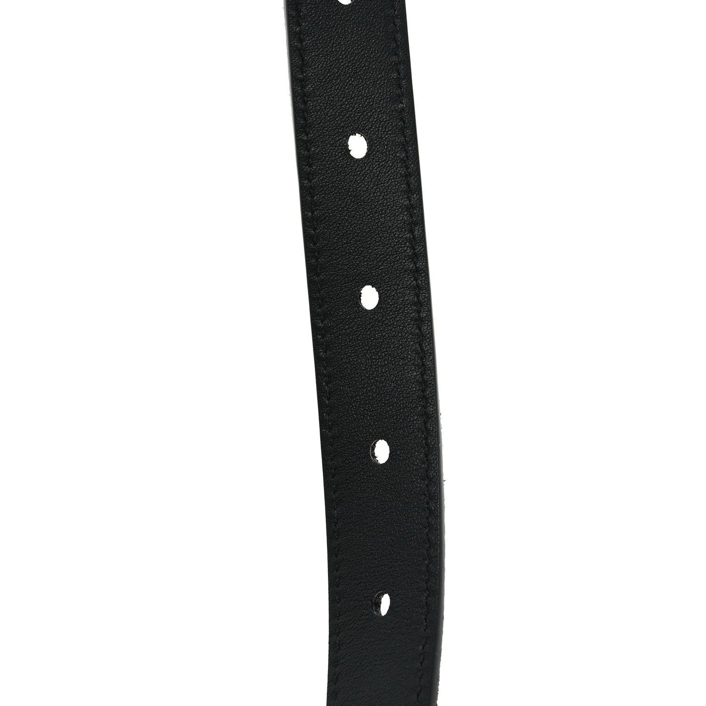 Suede Calfskin Monogram Square Buckle Belt 85 34 Black