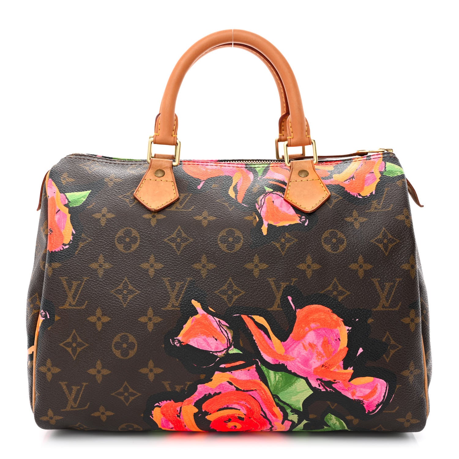 Louis Vuitton Monogram Roses Speedy 30 1 of 10