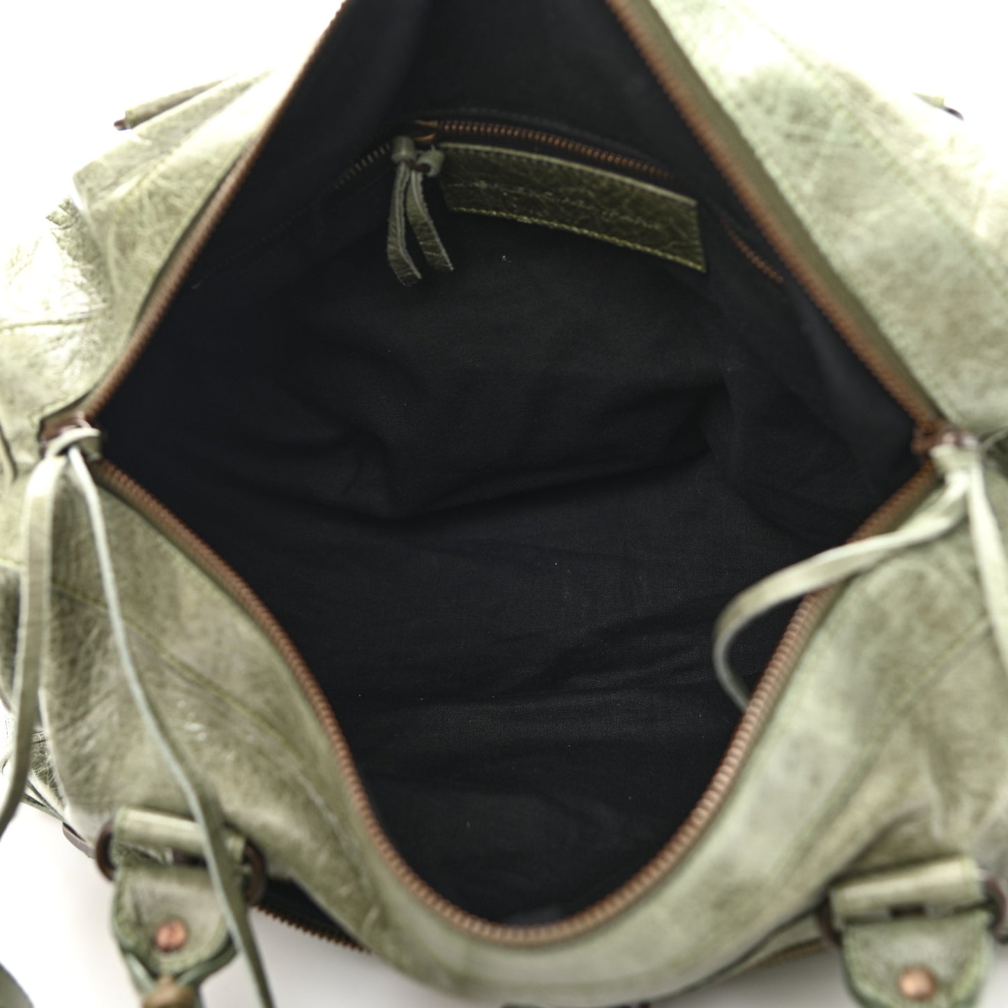 Agneau Classic Hardware Twiggy Vert Thyme