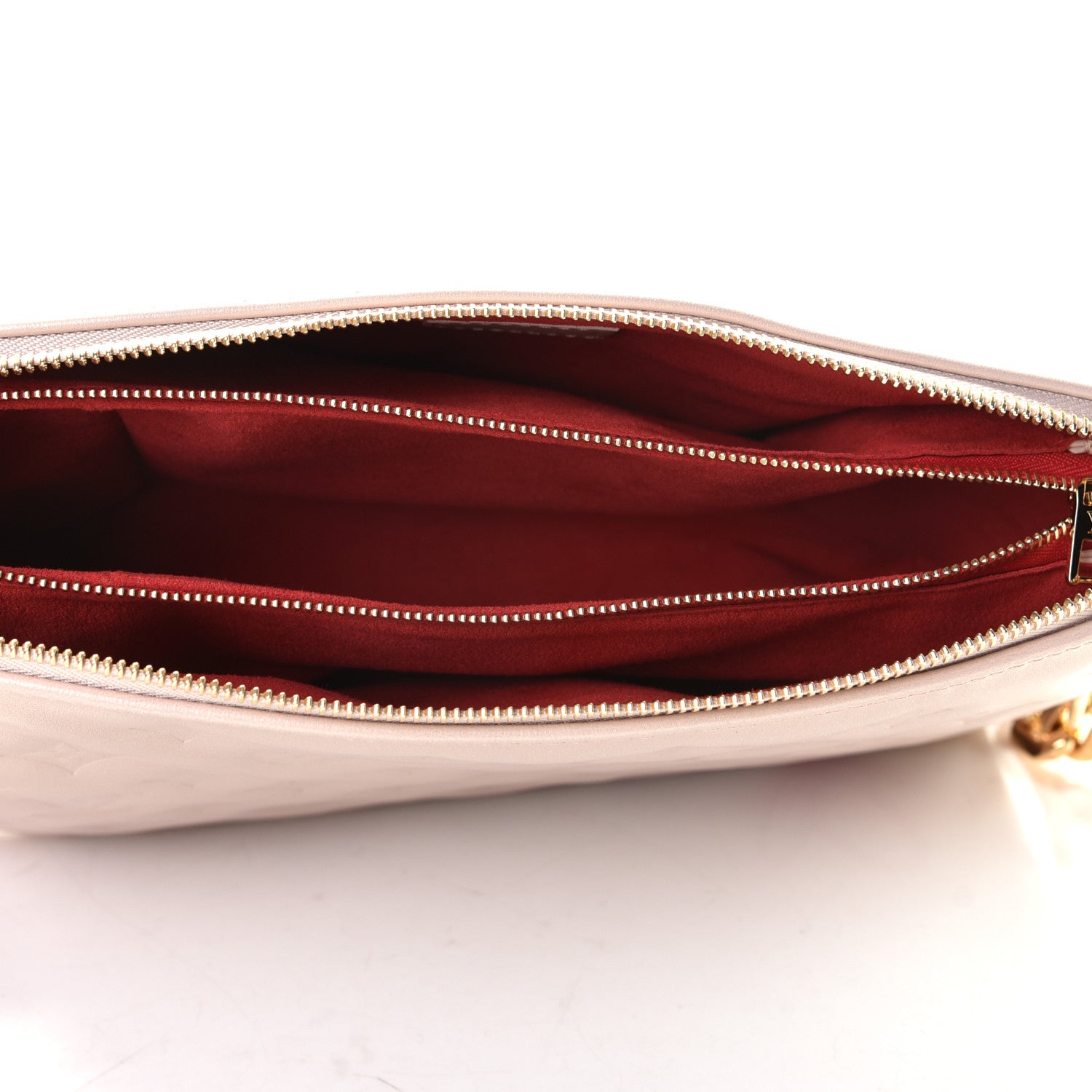 Louis Vuitton Lambskin Embossed Monogram Fall In Love Coussin PM Dragée Light Pink 4 of 6