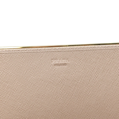 Prada Saffiano Metal Bar Chain Wallet Cammeo 6 of 11