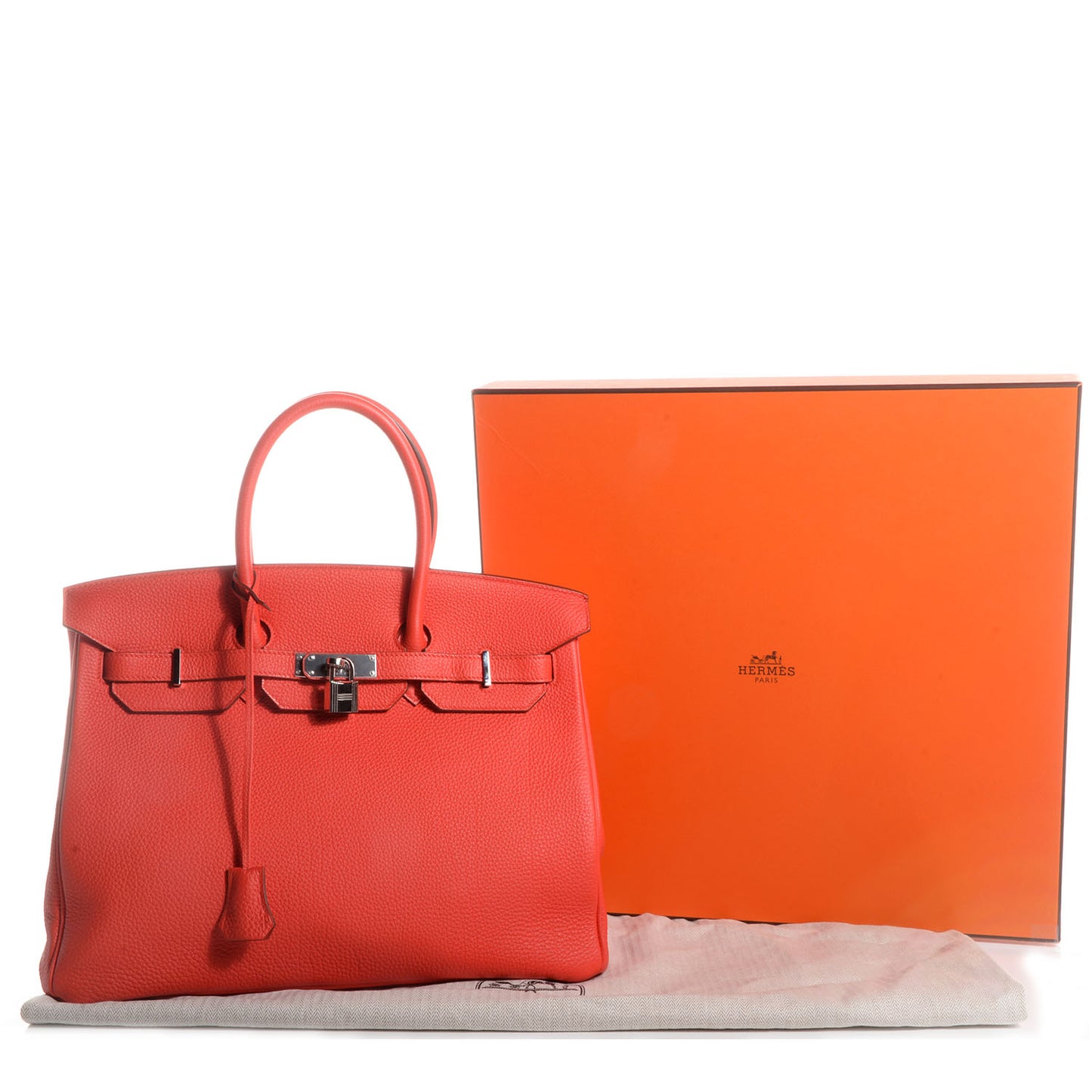 Togo Birkin 35 Capucine