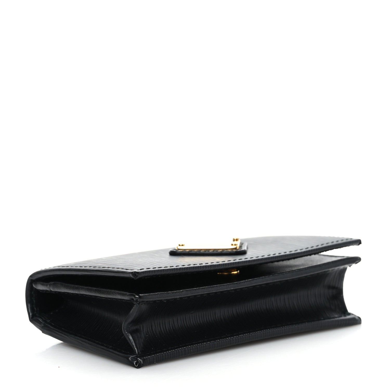 Prada Vitello Move Triangle Logo Card Holder Black 4 of 9