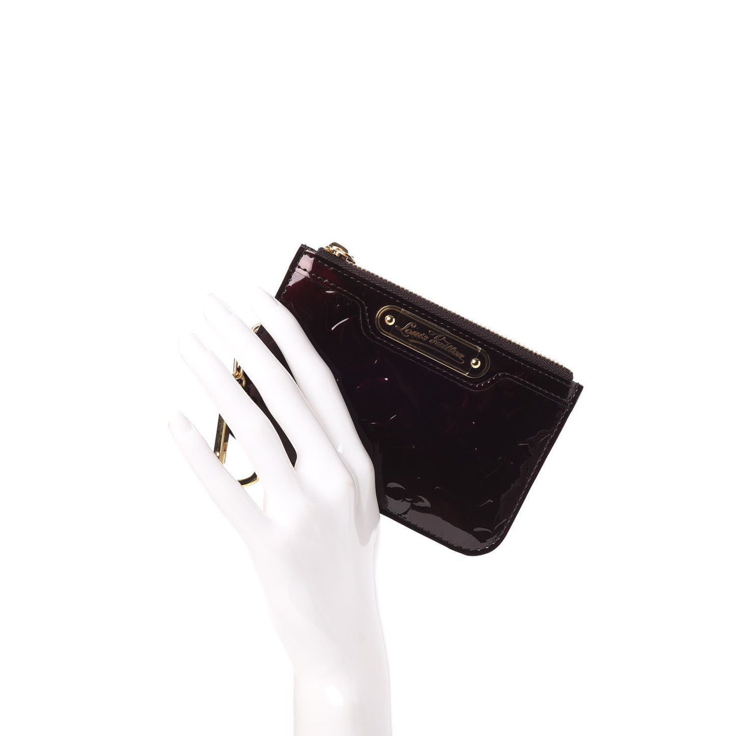 Vernis Key Pouch Amarante