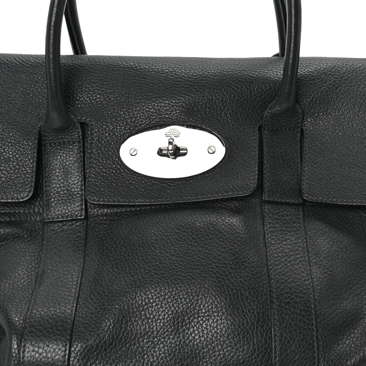 Pebbled Calfskin Bayswater Graphite