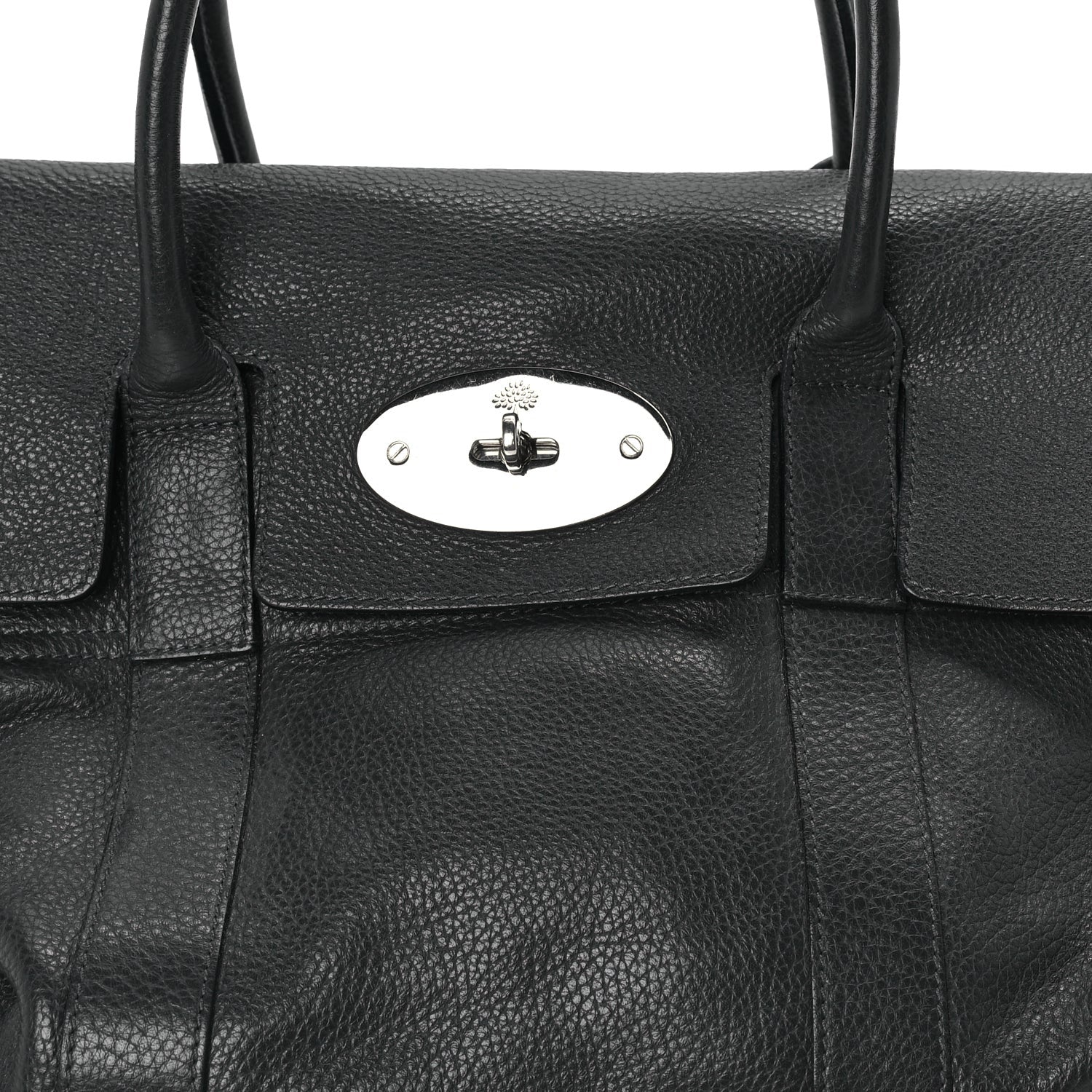 Mulberry Pebbled Calfskin Bayswater Graphite 6 of 7